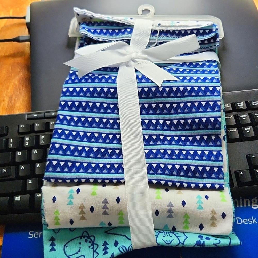 Three pack of swaddles